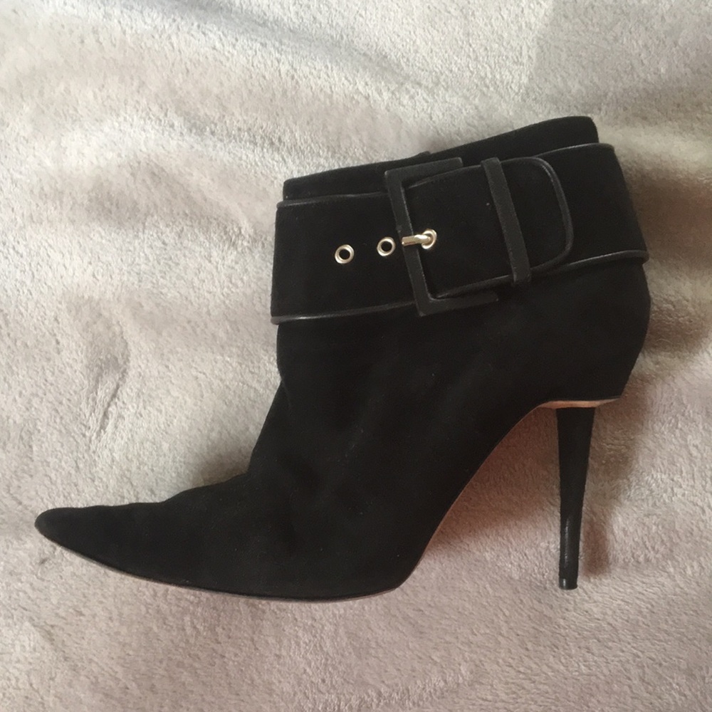 Manolo Blahnik Black Ankle Boots